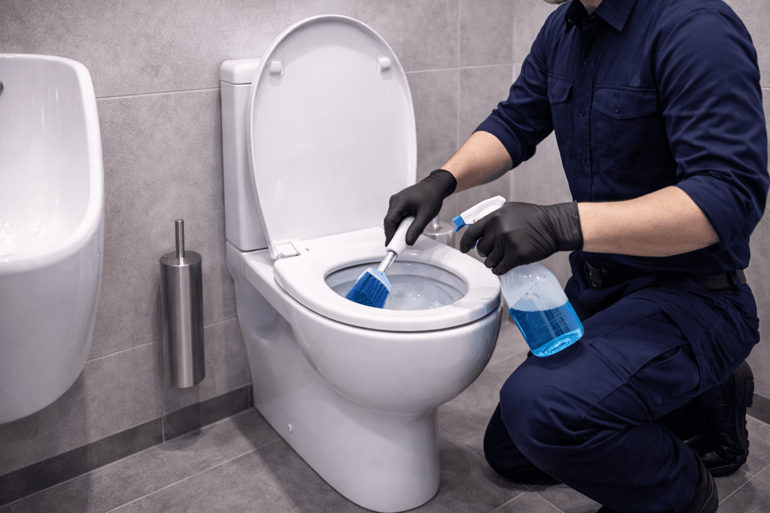 Toiletten & Urinale reinigen